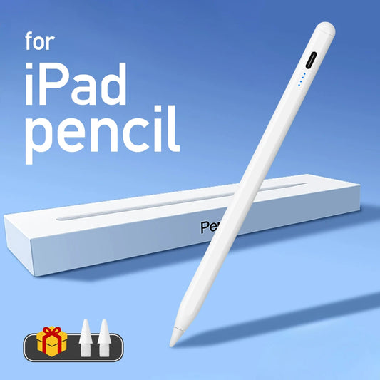 Stylus Pen for Apple Pencil with LED Power Indicators Palm Rejection Touch Pen for 2026 2025 2022 2021 2020 2019 2018 iPad Pe