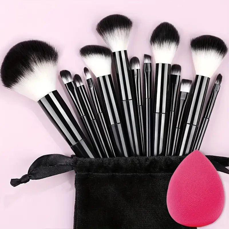 NEW 13PCS Makeup Brush Set Soft Fluffy Eye Shadow Foundation Blush Highlighter Concealer Brush Female Beauty Tool Christmas G