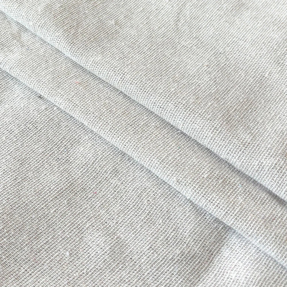 50x150cm Raw Cloth Hemp Cotton Linen Fabric Burlap Texture for Sewing Patchwork Painting Quilting Table Runner Party Decorati