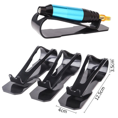 New Coloring Acrylic Tattoo Machine Pen Holder Makeup Accessories Organizer Display Bracket Stand Permanent Tray Support Fram