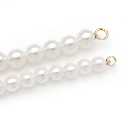 10pcs 18K Real Gold Plated Brass Metal Crimp End Beads, Jewelry End Caps Connector for DIY Jewelry Making Accessories