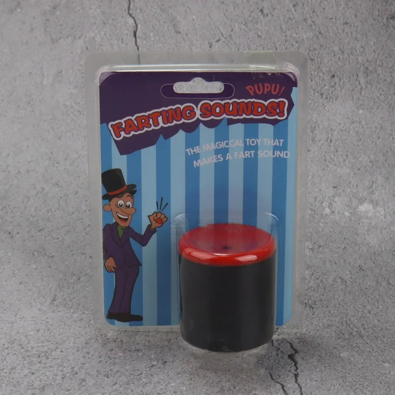 Chirp Noise Maker Extrusion Fart Tube Funny Prank Prop Creative Fart Bucket Tricky Joke for Party Pranks Annoying Sound Maker