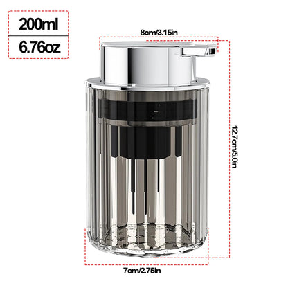 Hands Foaming Soap Dispenser for Bathroom Liquid Soap Mousse Bottle Refillable Kitchen Push-type Dish Soap Container