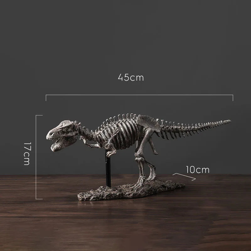 Simulated Dinosaur Fossil Model Resin Accessories Art Home Living Room Statue Decoration Items Study Office Sculpture Ornamen