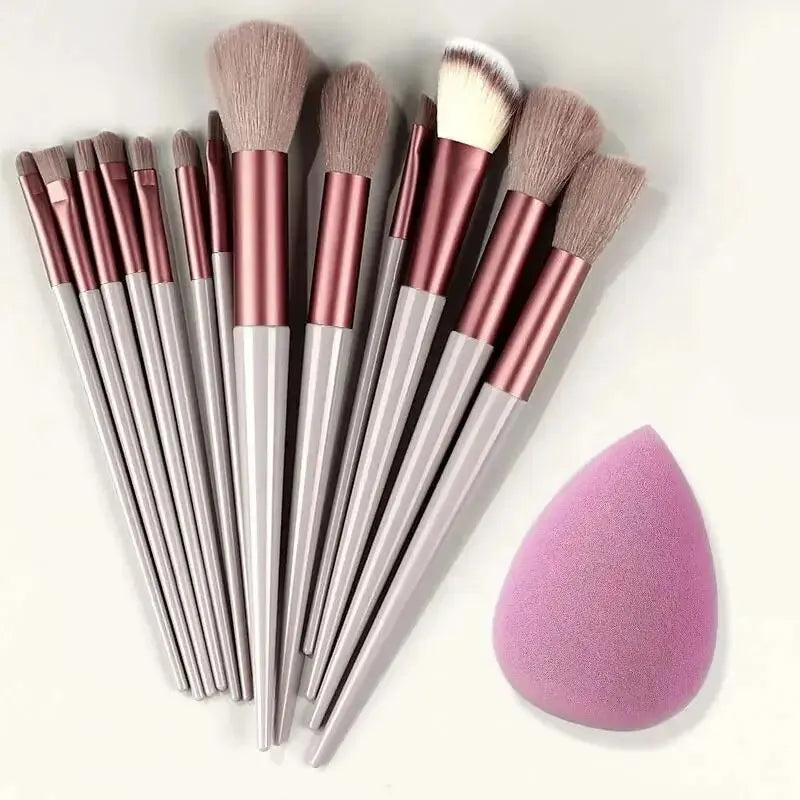 Makeup Brush Set Soft Fluffy Professiona Cosmetic Foundation Powder Eyeshadow Kabuki Blending Make Up Brush Beauty Tool Makeu