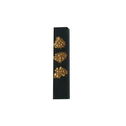 Chinese Calligraphy Ink Stone Handmade Ink Block Ink Stick for Chinese Japanese Calligraphy and Painting (Black) - 6cm