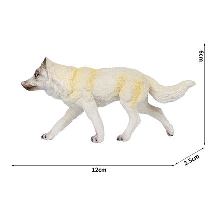 Simulation Wild Animal Model Wolf Monkey Fox Pangolin Squirrel Chinchilla Donkey Sloth Realistic Animal Figures Toys For Kids