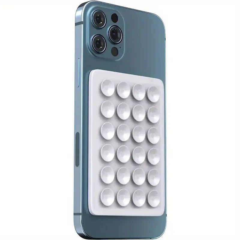 Silicone Suction Phone Holder Mat Multifunctional Suction Cup Wall Stand Square Anti-Slip Single-Sided Case Mount Back Sticke