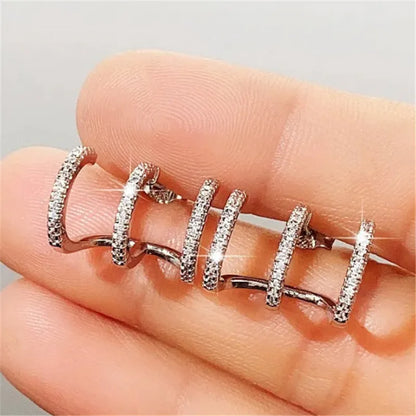 925 Sterling Silver Trendy Stud Earrings Climb Claw Shaped Ear Piercing Accessories Wedding Party Women Jewelry