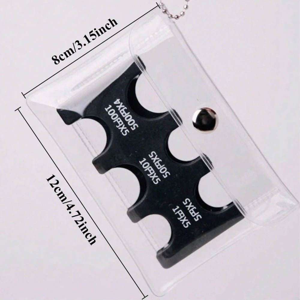 Japanese Coin Holder Wallet ,Coin Wallet,Mini Wallet,PVC Wallet,Portable Small Change Purse ,Transparent Card Case