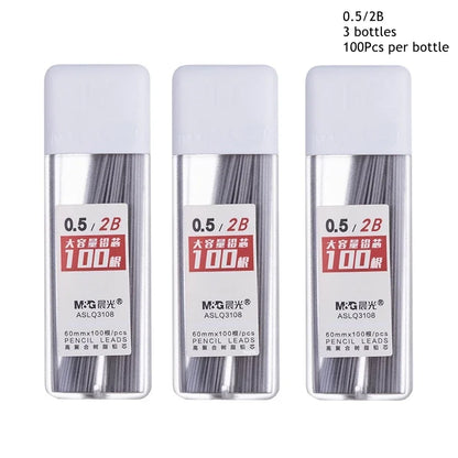 0.5/0.7mm Automatic Pencils Set HB/2B Refill Mechanical Pencil For Drawing Sketching Students School Supplies Cute Stationery