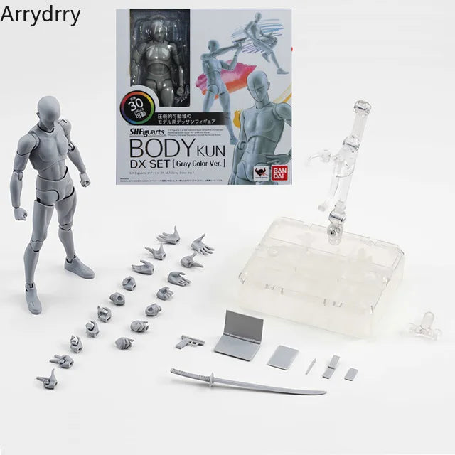 Sketch Draw Figurines Male Female Movable Body Kun Body Chan Joint Pain Anime Figure Shf Action Figure Toy Model Draw Mannequ