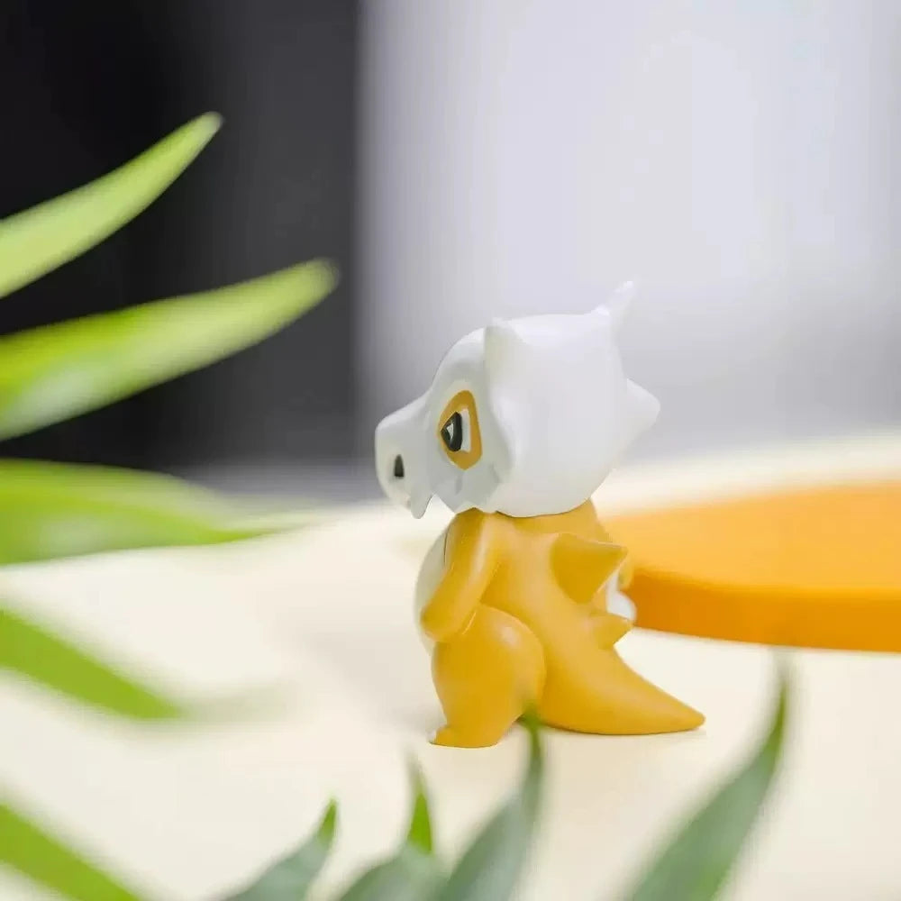 8cm Pocket Monsters Cubone Figure Cartoon Cute Ornament Model Desktop Car and Decoration Festival Gift Collectible