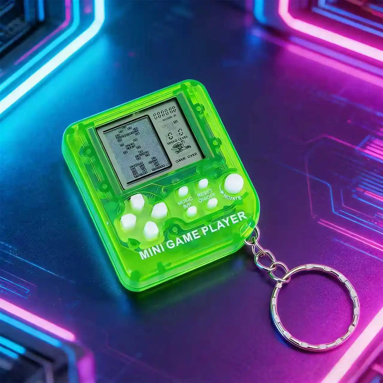 Retro Mini Handheld Game Console Classic Electronic Games Handheld Game Machine Children's Educational Game Console Toy Ide G