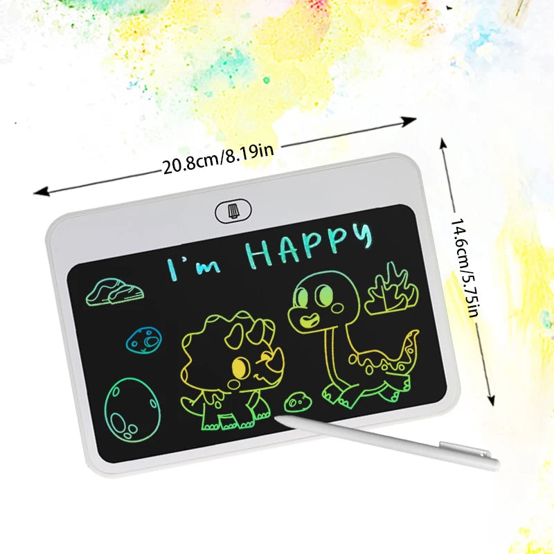 8.5 Inch LCD Drawing Tablet Electronic Writing Board Handwriting Pads Portable Electronic Tablet for 3 4 5 6 7 8 Years Kids G