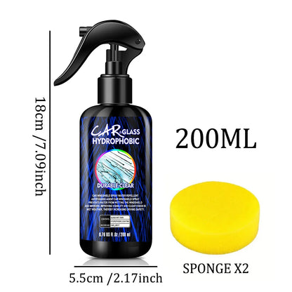 Water Repellent Spray Anti Rain Coating For Cars Glass Hydrophobic Anti-rain Car Liquid Windshield Mirror Mask Auto Polish Ki