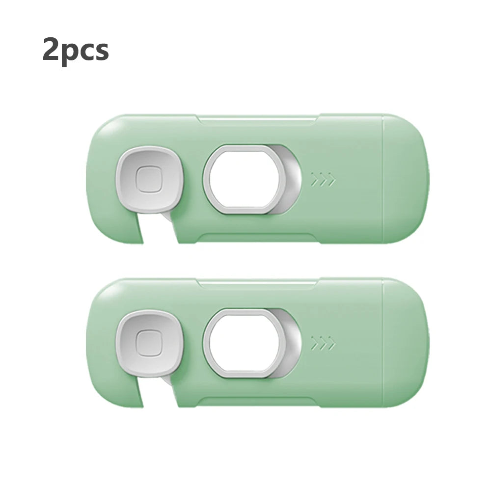 1/2/3/5pcs Child Safety Cabinet Lock Security Protection Home Refrigerator Safety Buckle Baby Anti-Pinch Hand Drawer Door Loc