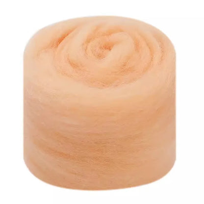Needle Felting Wool Fibre Wool Roving for DIY Craft Materials, Needle Felt Roving Fabric Felt Craft Toys Handmade Felting Cra