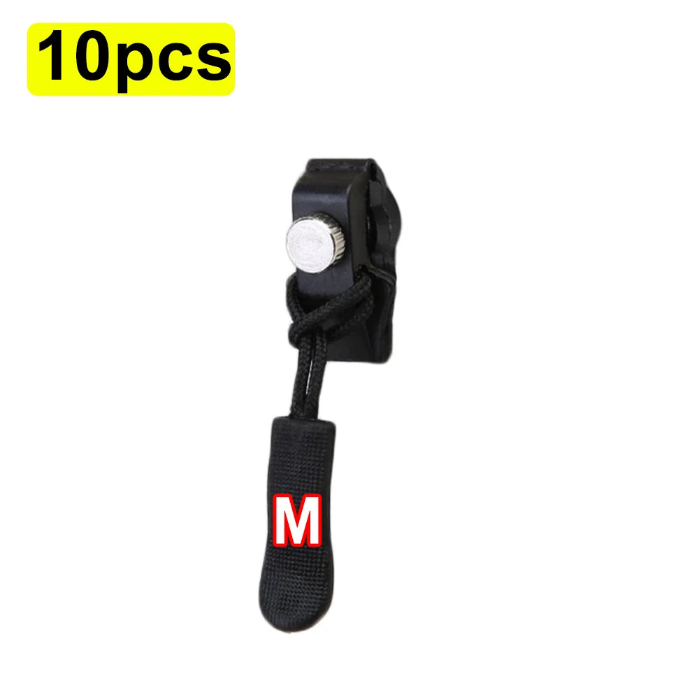 Universal Zipper Repair Kit Quick Instant Detachable Zipper Head Replacement Zipper Slider Pull for Jacket Bags Coat Free Sew