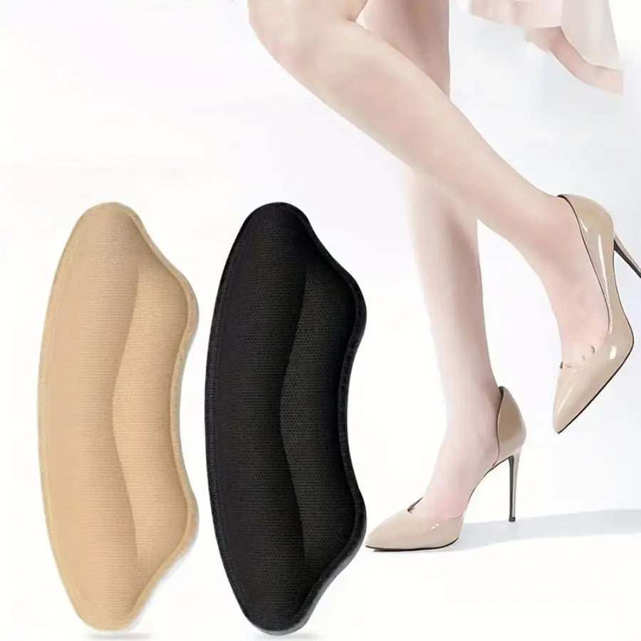8-Pack Heel Pads for Too Big Shoes Self-Adhesive Heel Protectors Heel Inserts Improve Shoe Fit And Comfort Prevent Heel Slipp