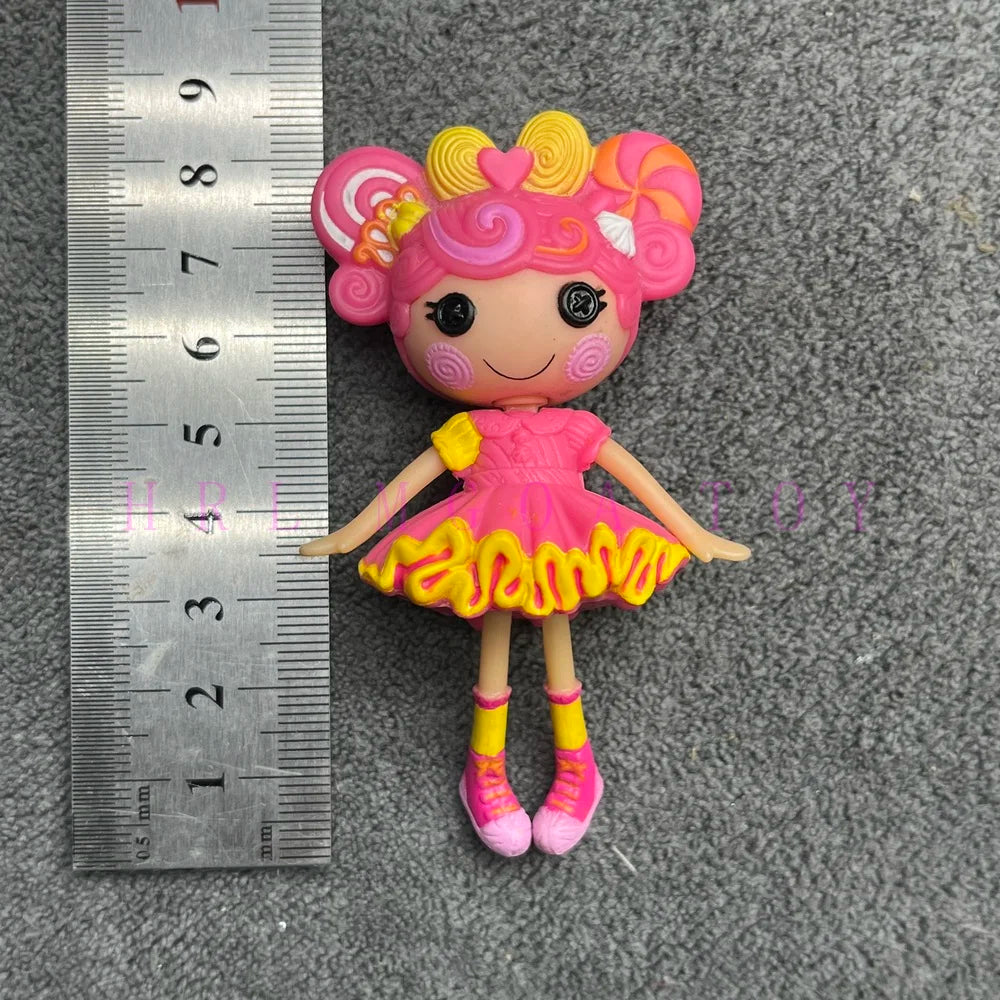 Original Lalaloopsy 8-10cm Little Sister and Pet Dolls PVC Holiday Gift Collection Pvc Toys