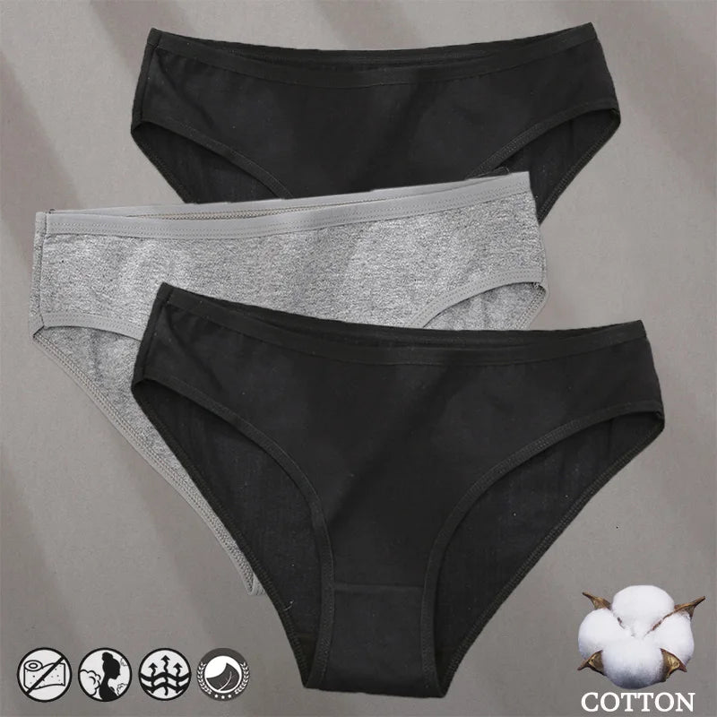 Cotton Panties Jacquard Design Pattern Women Panties Underwear Sexy Female Lingerie Briefs Solid Color Intimate Pantys for Wo