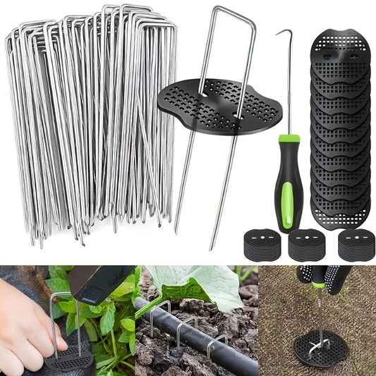 U-shaped Ground Nail Lawn Nail for Insect Prevention, Fixed with Grass Proof Cloth,Artificial Turf,Sunshade Net,Non-woven Fab