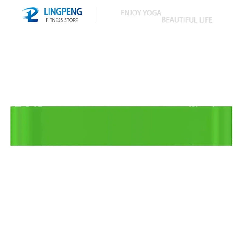 Different Resistance Bands Yoga Band Fitness Exercise Training Hip Tension Band Leg Squat Dance Elastic Loop Stretch Band - G