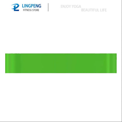 Different Resistance Bands Yoga Band Fitness Exercise Training Hip Tension Band Leg Squat Dance Elastic Loop Stretch Band - G
