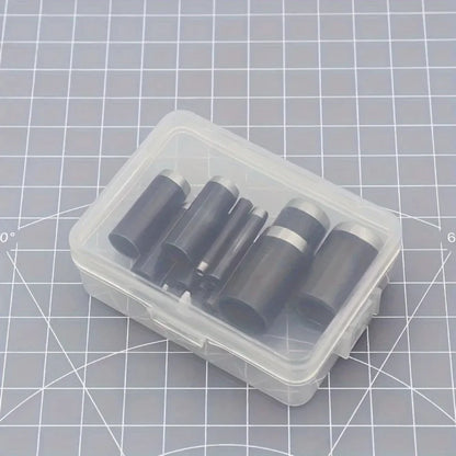 15 Sizes Round Hole Punch(1-15mm), Hollow Punch Cutter Tool Set with Storage Case, Leather Hole Punch, Leather Craft Die Cutt