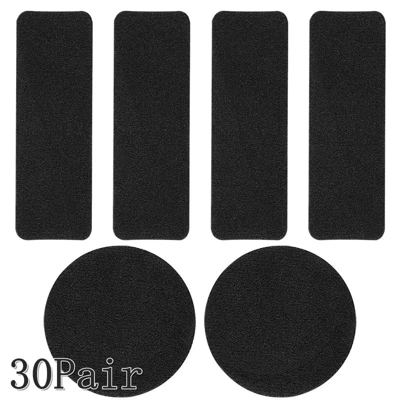6pcs Sports Shoe Patches for Damaged Side Edges Inner Lining & Heel Wear - Shoe Repair Stickers for Extended Footwear Life - 