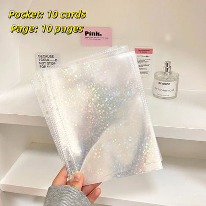 10pcs Photo Album Inner Pages A5 Kpop Binder Photocard Holder Photocard Binder Inlay Idol Card Collect Book Inner Page 포토카드 바