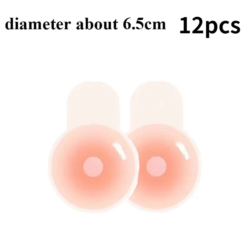 New Reusable Silicone Nipple Cover for Women Bra Sticker Breast Petal Strapless Bra Invisible Boob Pads Chest Pasties Intimat