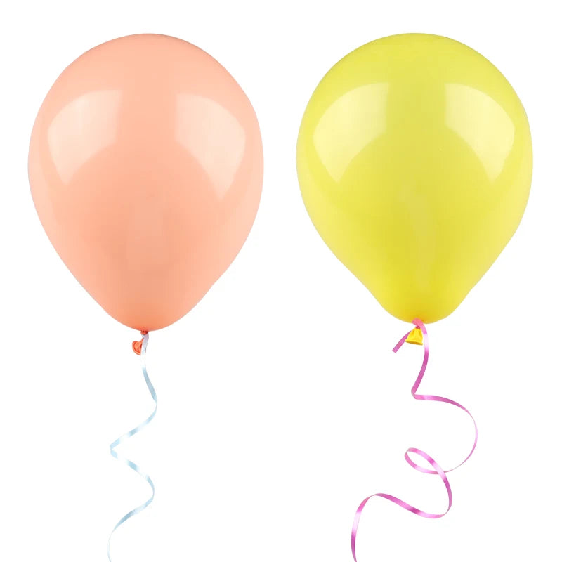 10metre/Roll Balloon Ribbon Birthday Party Decoration Supplies Wedding Accessories DIY 5mm Balloon Rope Satin Colourful Ribbo