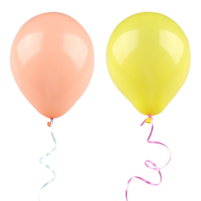 10metre/Roll Balloon Ribbon Birthday Party Decoration Supplies Wedding Accessories DIY 5mm Balloon Rope Satin Colourful Ribbo