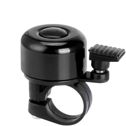 Bicycle Bell Alloy Mountain Road Bike Horn Sound Alarm For Safety Cycling Handlebar Bicycle Call Accessories - black