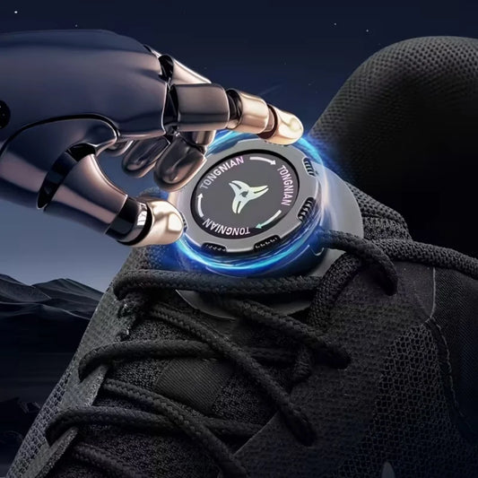 1/4 Pairs No-Tie Shoe Locks Rotating Buckles for Sports Outdoor Shoes Unisex Quick Adjust Design Pre-Installed Shoe Accessori