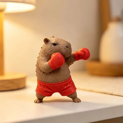 Cute Capybara Ornament, Desktop Office Decoration, Car Decor, Creative Animal Model, Collectible Figurines, Car Ornament