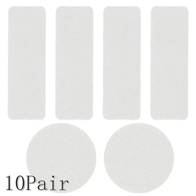 6pcs Sports Shoe Patches for Damaged Side Edges Inner Lining & Heel Wear - Shoe Repair Stickers for Extended Footwear Life - 