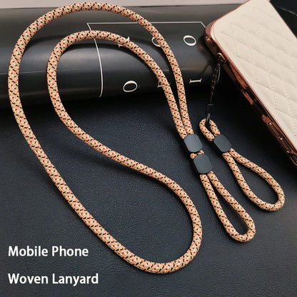 Lanyard Cell Phone Wrist Hand Strap Cord to Hang the Mobile Rope for Mobile Smartphone Shoulder Phone Chain Key Strap for iPh