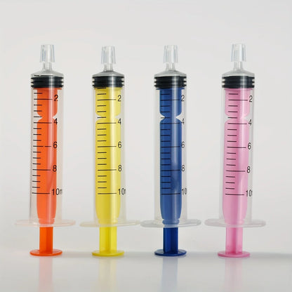 Colorful Perfume Tip Syringe Straight Drawer Tool Divine Dispensing Perfume Syringe Perfume Extractor 10ml