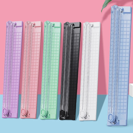 1PC Portable A3/A4 Paper Cutter Trimmer, Uncharged Manual Cutting Tool Made with Durable Plastic, School, Home, and Office Us