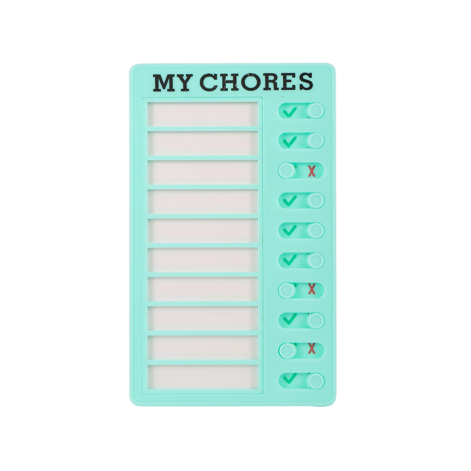 Reusable My Chores Checklist Task Board Daily Schedule Planner Memo Chore Chart Kid Responsibility Behavior Self Discipline C