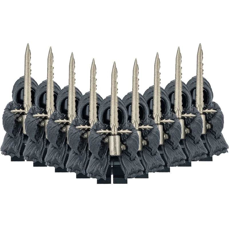 Medieval Movie Knights Building Blocks toys Lord Ring Figure Bricks Toy Christmas birthday gifts - ZHN576x9
