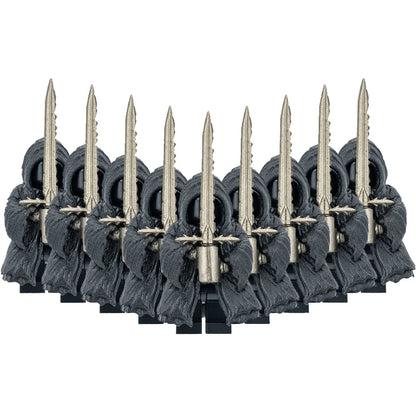Medieval Movie Knights Building Blocks toys Lord Ring Figure Bricks Toy Christmas birthday gifts
