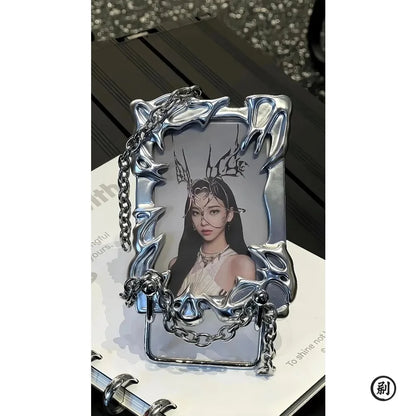 Electroplating Photocard Holder - Personalized Kpop Star Card Protection Cover
