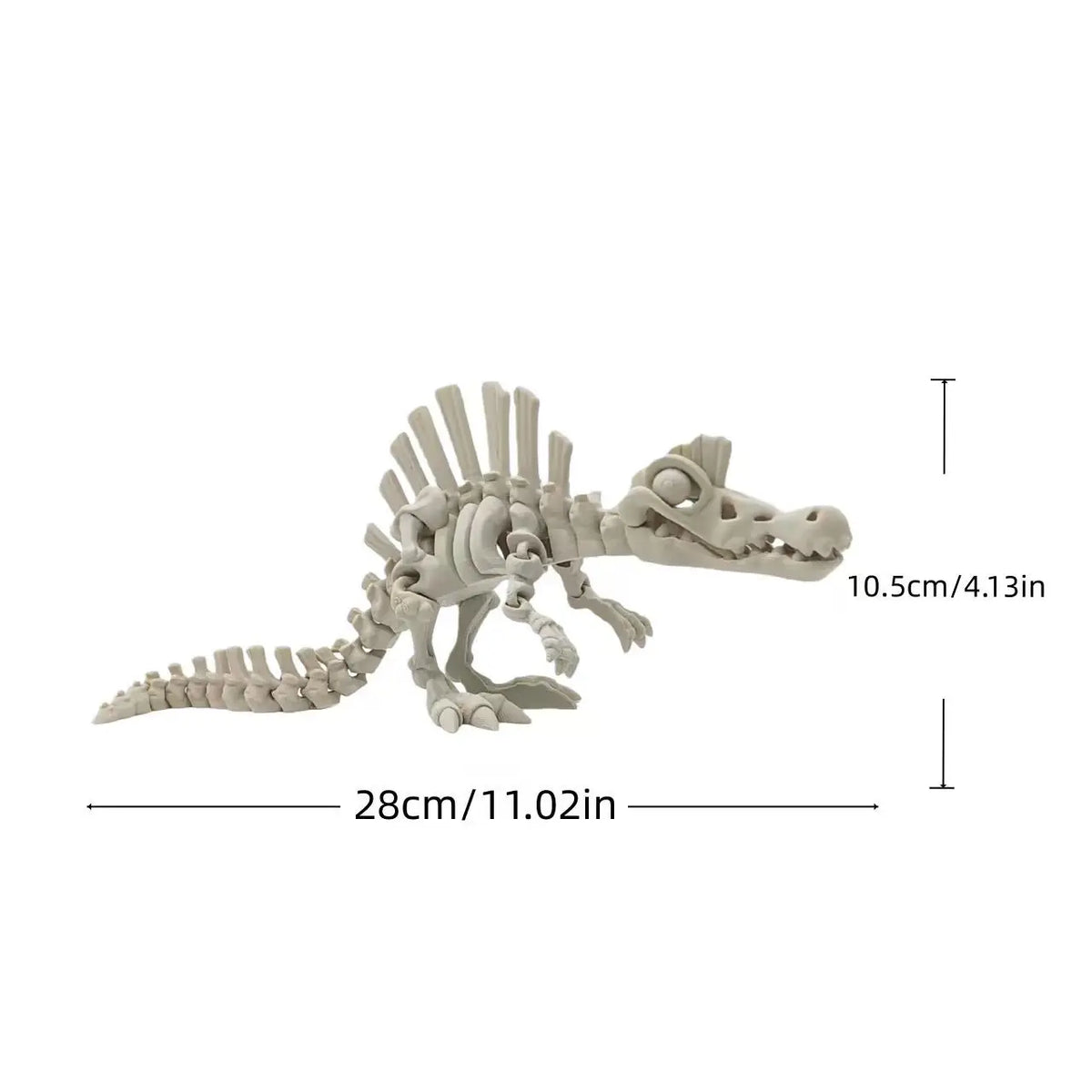Simulation Dinosaur Fossil Plastic Skeleton Model Children's DIY Handmade Dinosaur Skeleton Assembly Kit Tyrannosaurus Rex Mo