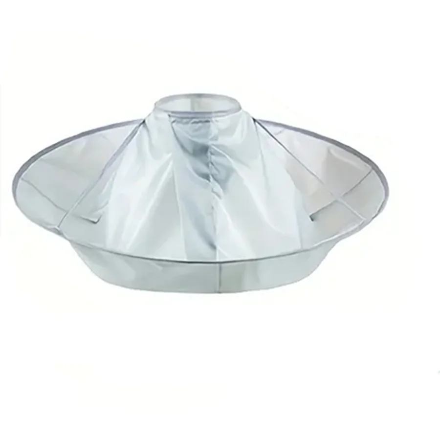 1pc DIY Hair Cutting Cloak Umbrella Design Cover, Suitable For Salon Barber Cutting Cloak Wrap, Foldable Waterproof And Porta