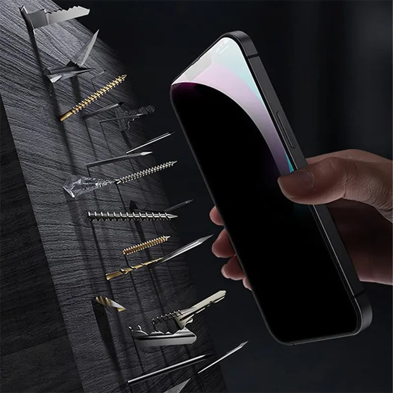 4PCS Privacy Screen Protector For iPhone 14 Pro Max 16 Pro Anti-Spy Glass For iPhone 13 15 12 11 Pro Max 13 Mini Tempered Gla