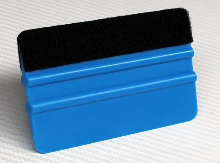 1-4 Pcs Car Film Scraper Vinyl Wrap Film Card Squeegee Auto Foil Wrapping Suede Felt Scraper Car Styling Sticker Accessories 